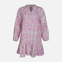 WOMEN LONG SLEEVE MIDI DRESS