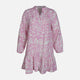 WOMEN LONG SLEEVE MIDI DRESS
