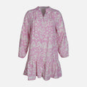 WOMEN LONG SLEEVE MIDI DRESS