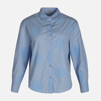 WOMEN LOOSE LACER SHIRT