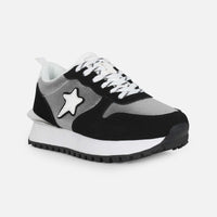 LADIES CASUAL LACE-UP SHOES