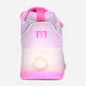 GIRLS WHEELS VELCRO LIGHTING SHOES