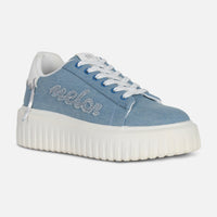 LADIES CASUAL LACE-UP SHOES
