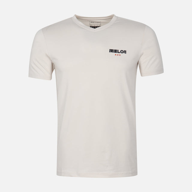 MEN T-SHIRT V-NECK REGULAR FIT