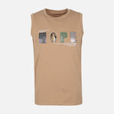 MEN VEST ROUND NECK REGULAR FIT