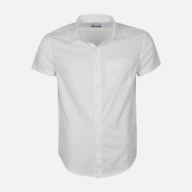 MEN CASUAL SHIRT SHORT SLEEVE REGULAR FIT
