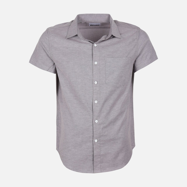 MEN CASUAL SHIRT SHORT SLEEVE REGULAR FIT