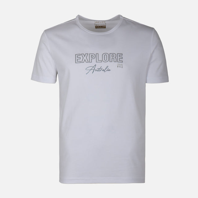 MEN T-SHIRT ROUND NECK REGULAR FIT