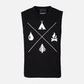 MEN VEST ROUND NECK REGULAR FIT