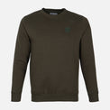 MEN SOLID FLEECE PULLOVER ROUND NECK