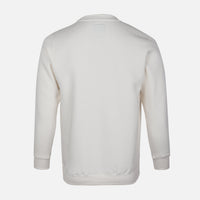 MEN SOLID FLEECE PULLOVER ROUND NECK