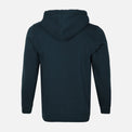 MEN SOLID FLEECE CARDIGAN WITH HOOD