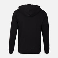 MEN SOLID FLEECE CARDIGAN WITH HOOD