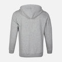 MEN SOLID FLEECE CARDIGAN WITH HOOD