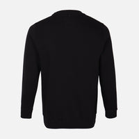 MEN SOLID FLEECE PULLOVER ROUND NECK