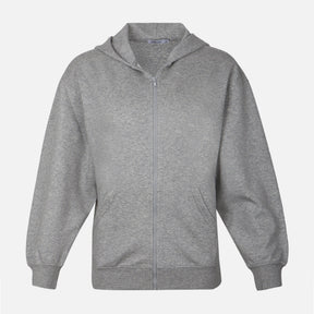 WOMEN BASIC SCUBA FULLZIPPER HOODIE