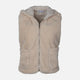 WOMEN SHERPA HOODED VEST