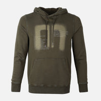 MEN HOODED PULLOVER