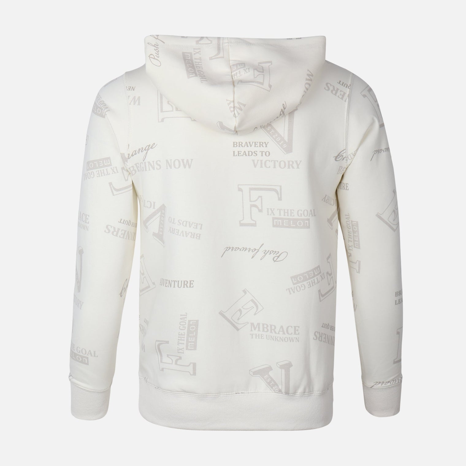 MEN HOODED PULLOVER
