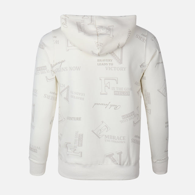 MEN HOODED PULLOVER