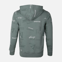MEN HOODED PULLOVER