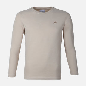 MEN LONG SLEEVE T-SHIRT ROUND NECK