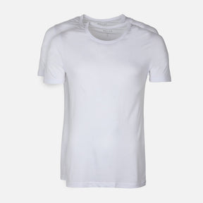 MEN MERCERIZED U-NECK T-SHIRT PACK OF 2