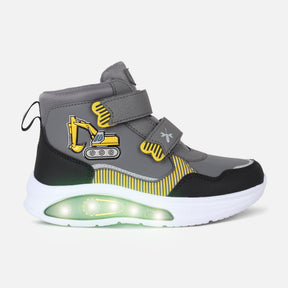 BOYS LIGHT VELCRO BOOTS