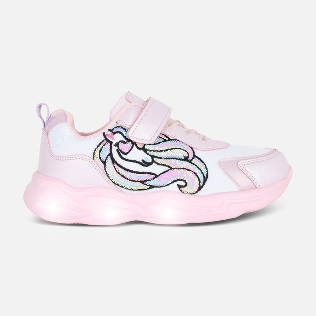 GIRLS LIGHT VELCRO SHOES