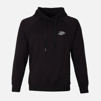 MEN SOLID HOODED PULLOVER