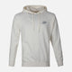 MEN SOLID HOODED PULLOVER