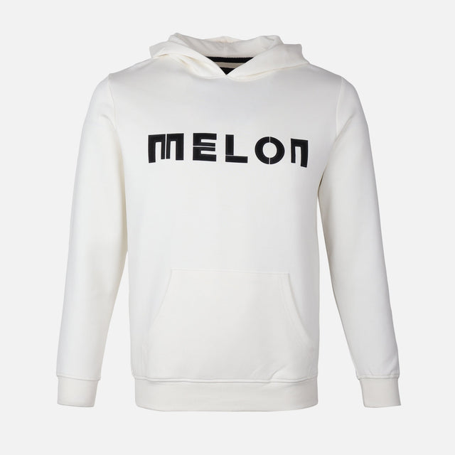 MEN BASIC HOODED PULLOVER