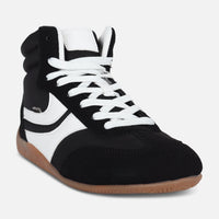 LADIES CASUAL LACE-UP BOOTS