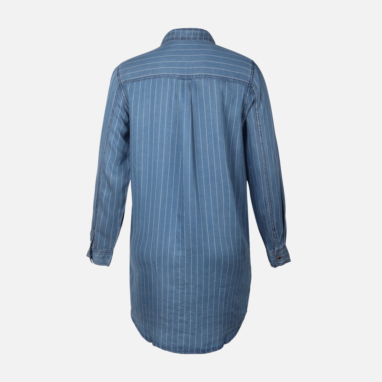 WOMEN DENIM LONG SHIRT LONG SLEEVES