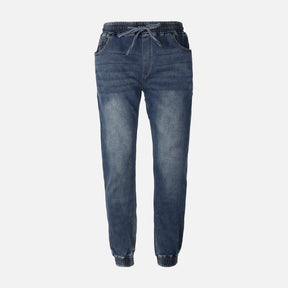 MEN DENIM JOGGER PANTS