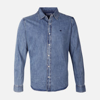 Men Denim Long Sleeve Shirt