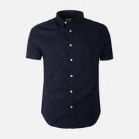 MEN BASIC SHORT SLEEVE OXFORD SHIRT 