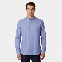 Men Long Sleeve Stripe Shirt
