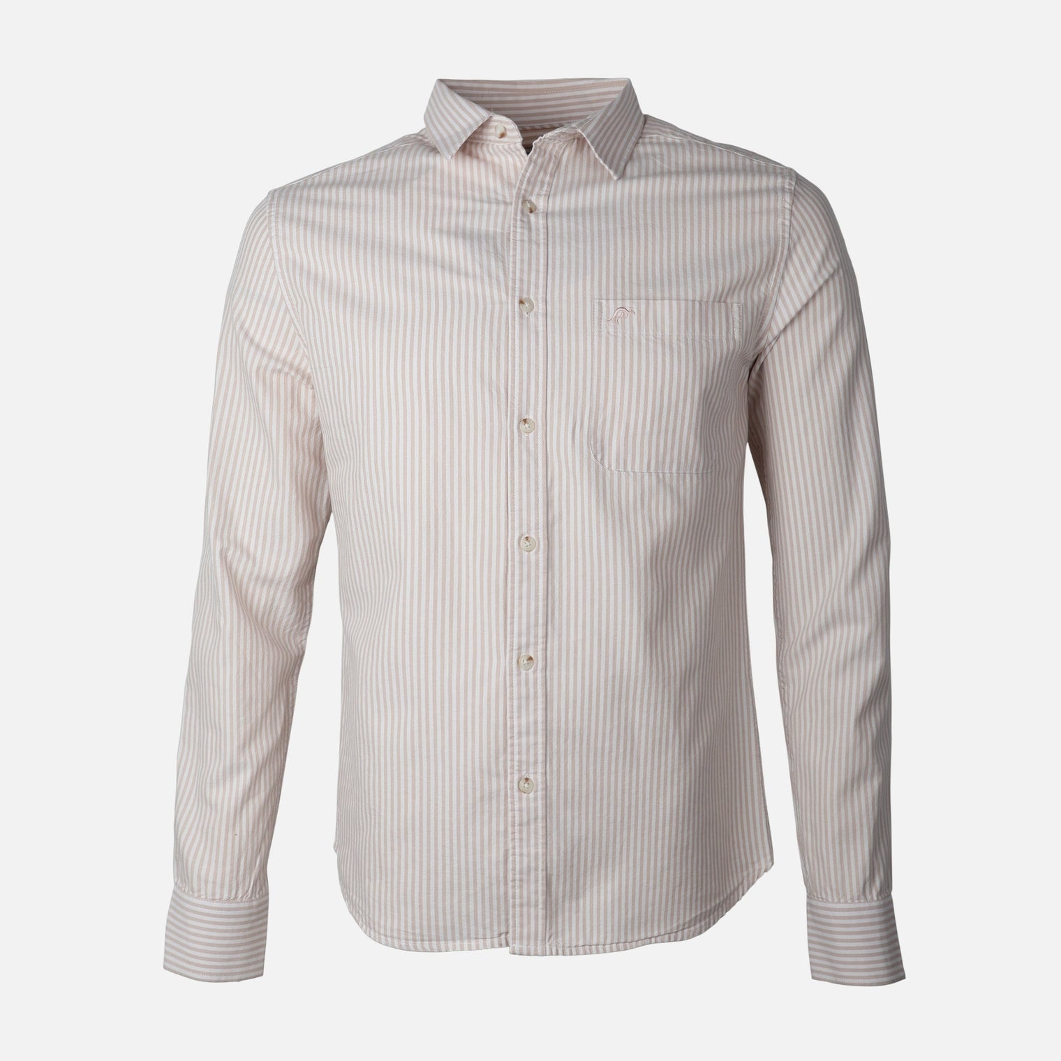 Men Long Sleeve Stripe Shirt