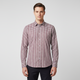 Men Long Sleeve Checkered Shirt