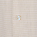Men Short Sleeve Open Collar Textured Crinkle Shirt