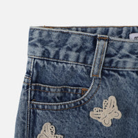 Girls Denim Bermuda