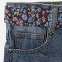Girls Denim Bermuda