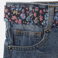 Girls Denim Bermuda