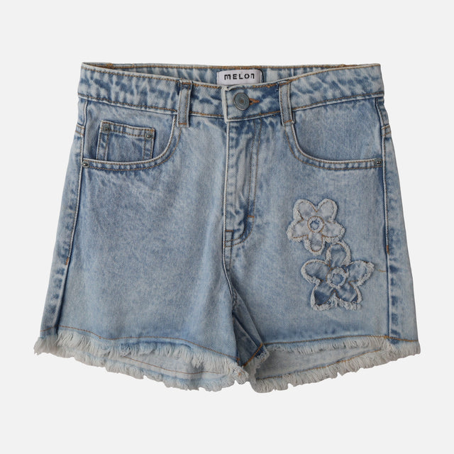 Girls Denim Bermuda