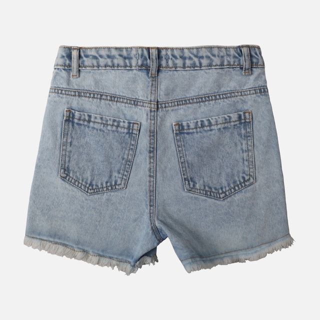Girls Denim Bermuda