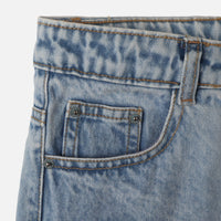 Girls Denim Bermuda