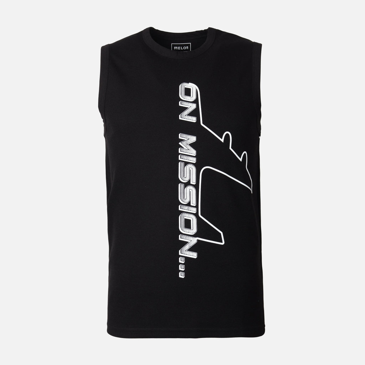 Men Vest Round Neck