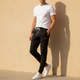 Men Jogging Pants Slim Fit