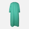 Women 3/4 Sleeve Linen Blend Ankle Dress